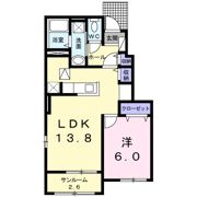 コールドゥCの間取り画像
