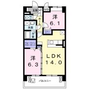 パークレジデンス小山の間取り画像