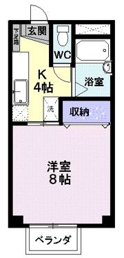 陽々館の間取り画像