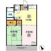 十王堂ハイツ Bの間取り画像
