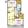 コンフォート若松の間取り画像