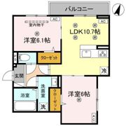 コンフォート若松の間取り画像