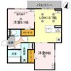 コンフォート若松の間取り画像