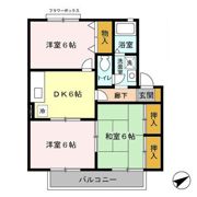 ブライトンリバーの間取り画像