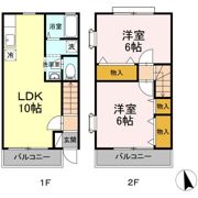 ソレーユ ABの間取り画像