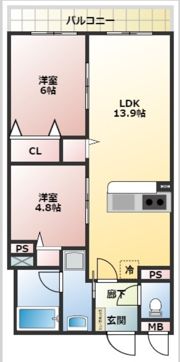 WSレジデンスの間取り画像