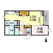 アルカンジュ 宇佐の間取り画像