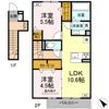 ボヌール欠町の間取り画像