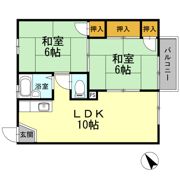 ドミール山川の間取り画像