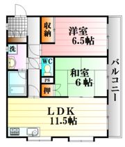 ベネッセヤマモトの間取り画像