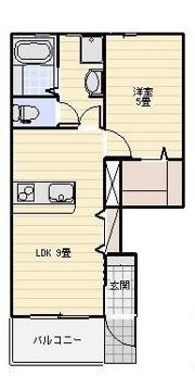 LOTUS小松2の間取り画像