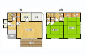 元旗町貸家の間取り画像