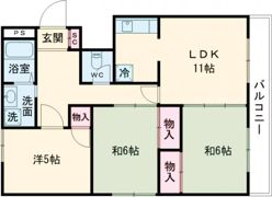 桜川レジデンスの間取り画像