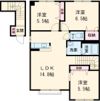 シャーメゾン末広の間取り画像