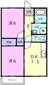 ヴィラK&Kの間取り画像