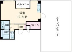 ヴィラペントハウス堺東の間取り画像
