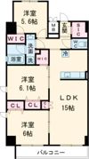 プロシード新安城の間取り画像