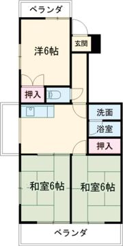 大雅ビルの間取り画像