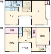フォレスト23大口の間取り画像