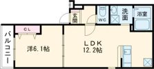 フジパレス新金岡Ⅲ番館の間取り画像