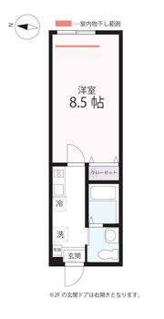 ハーミットクラブハウスmix杉田の間取り画像