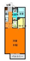 ルネッサンス花岡B棟の間取り画像