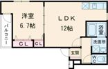フジパレス浅香山駅南の間取り画像