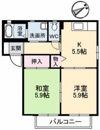 シャーメゾン郡家 B棟の間取り画像