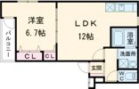 フジパレス浅香山駅南の間取り画像