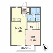 センターヴィレッジ109 Aの間取り画像