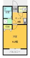 ベルコート南花岡の間取り画像