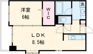NiceマンションST九品寺の間取り画像