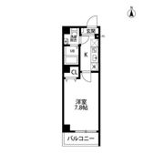 アップワード本厚木の間取り画像