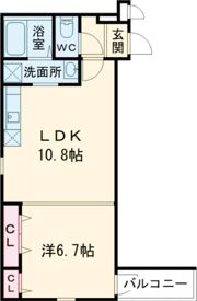 エスポワールの間取り画像