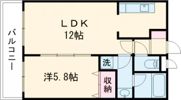 エスパシオ琴平Ⅲの間取り画像