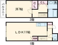 ヨーロピアンシャレー国府の間取り画像
