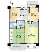 ライオンズマンション泊高橋の間取り画像