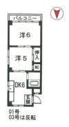 ロイヤルメゾン長岡京の間取り画像