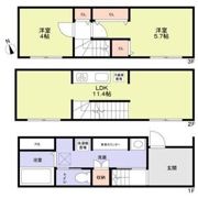 MOK-TERRACE AXISの間取り画像