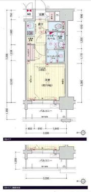 プレサンス名古屋STATIONキュオルの間取り画像