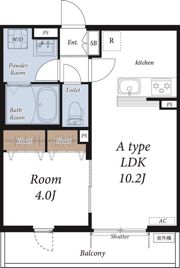 サン湘南海岸の間取り画像