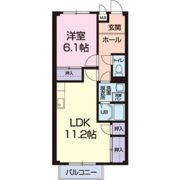 ガーデンティアラヒカリB棟の間取り画像