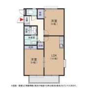 ハニーネスト Cの間取り画像