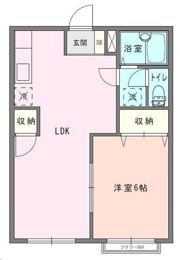エルディムみどりAの間取り画像