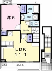 ドミールディオンⅡの間取り画像