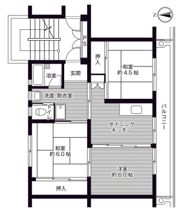 ビレッジハウス中込2号棟の間取り画像