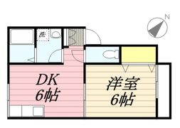 プレジール湯川の間取り画像