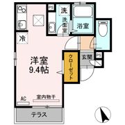 Stella yui Ⅱの間取り画像
