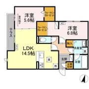 メイプルの間取り画像