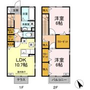 チャルカ・Tの間取り画像
